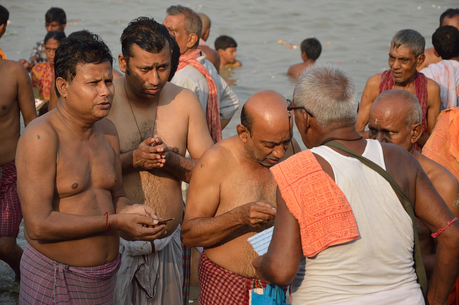 Ancestral rites at the water