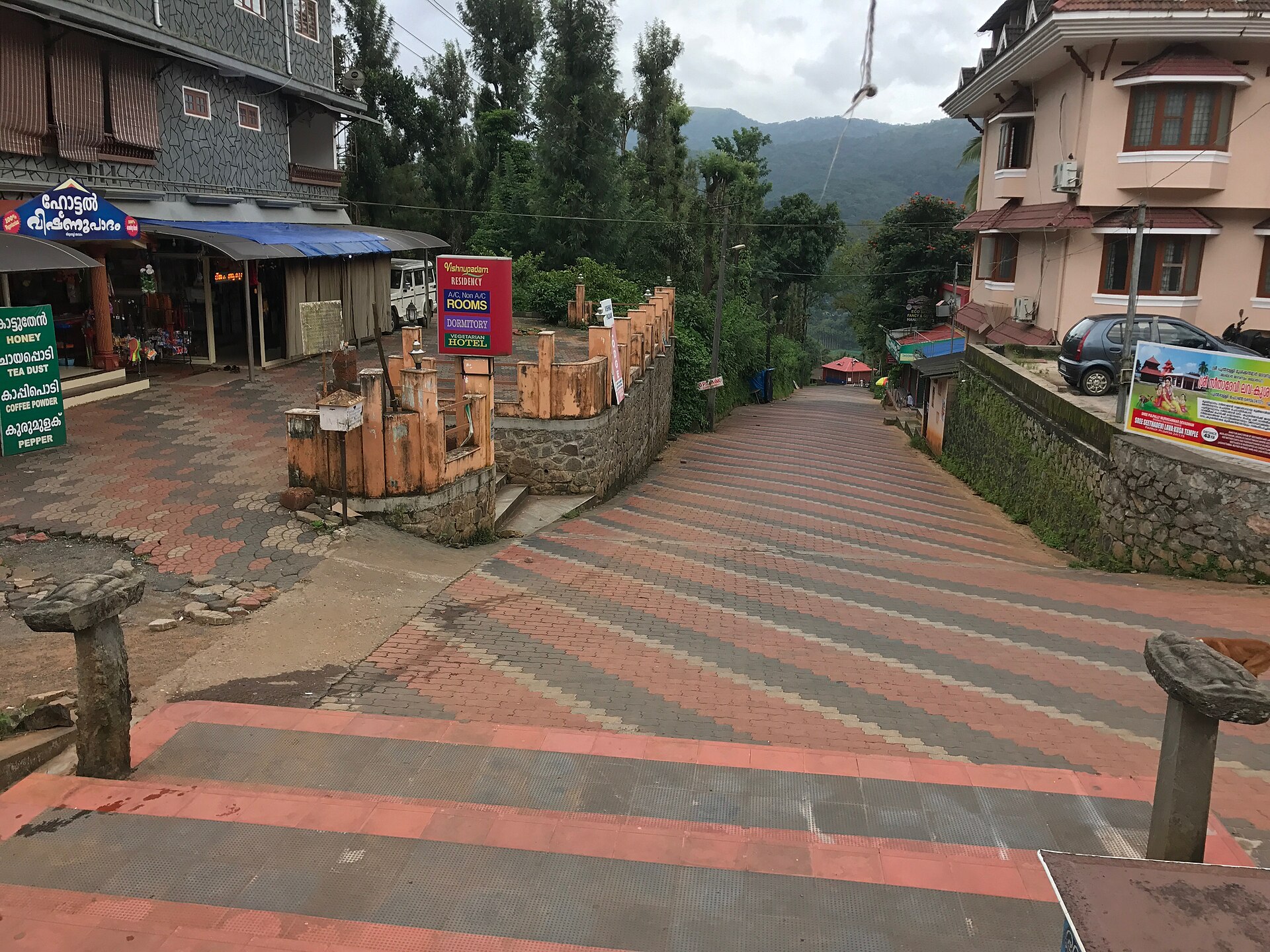The road up to Thirunelly